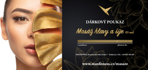 Masáž hlavy a šíje
